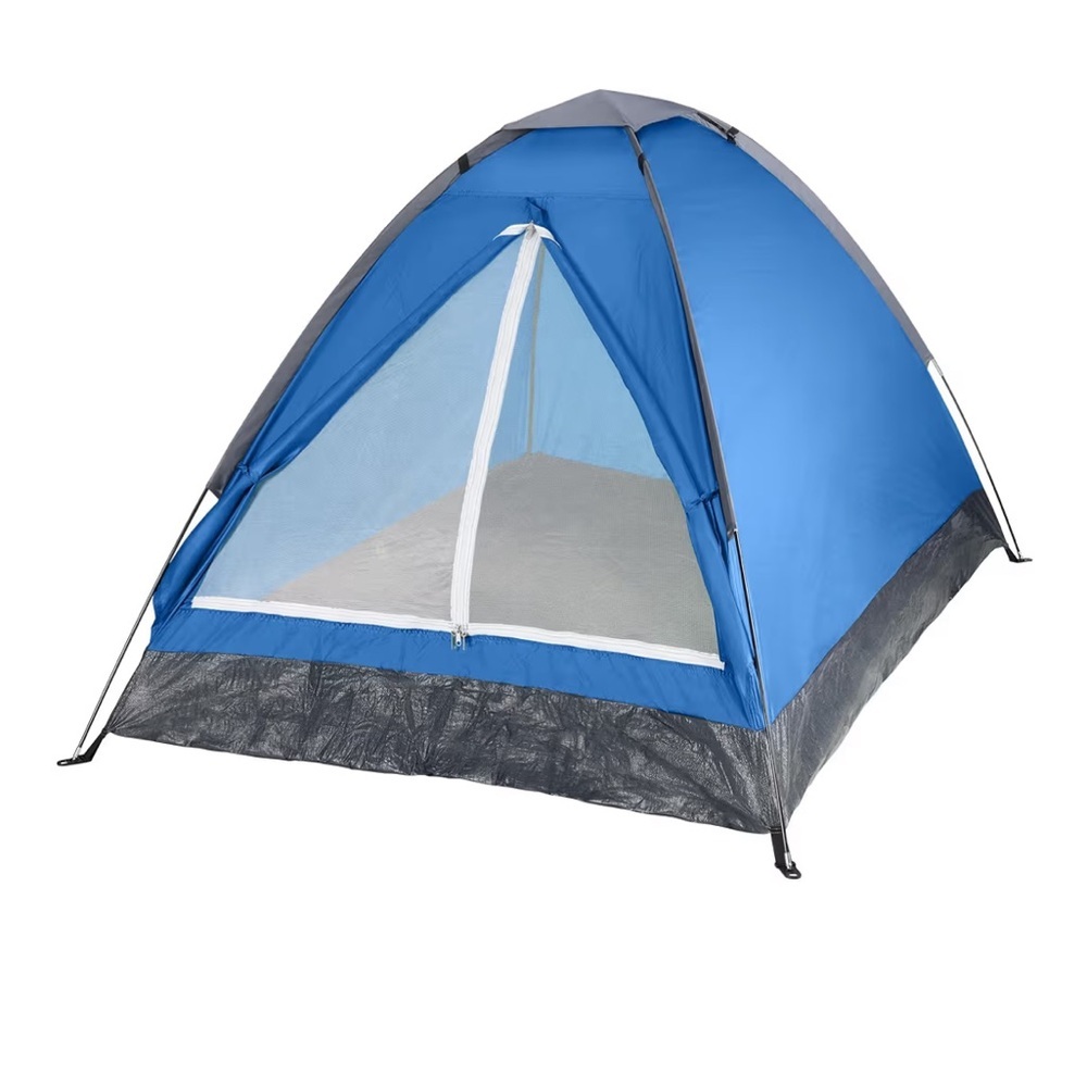 2 person Blue and Gray Dome Tent - Picture 1 of 2